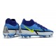 Nike Phantom GT II Elite DF FG Sapphire Volt Gris Brouillard Bleu