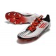 Adidas F50 Ghosted Adizero HT FG Blanc Rouge Noir