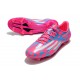 Adidas F50 Ghosted Adizero HT FG Rose Blue Blanc