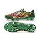 Adidas F50 Ghosted Adizero HT FG Bleu Vert Rouge