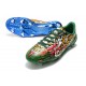 Adidas F50 Ghosted Adizero HT FG Bleu Vert Rouge