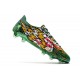 Adidas F50 Ghosted Adizero HT FG Bleu Vert Rouge