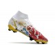 Nike Mercurial Superfly VIII Elite DF FG Ronaldo Blanc Rouge Bleu