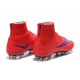 2015 Homme Chaussures Football Mercurial Superfly FG Rouge Vif Violet Persan Noir