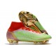 Nike Mercurial Superfly VIII Elite DF FG Vert Rouge Or