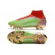 Nike Mercurial Superfly VIII Elite DF FG Vert Rouge Or