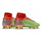 Nike Mercurial Superfly VIII Elite DF FG Vert Rouge Or