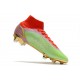 Nike Mercurial Superfly VIII Elite DF FG Vert Rouge Or