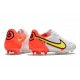 Chaussure Nike Tiempo Legend IX Elite FG Blanc Volt Carmin