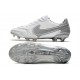 Chaussure Nike Tiempo Legend IX Elite FG BlancGris