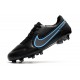 Chaussure Nike Tiempo Legend IX Elite FG Noir Gris Acier