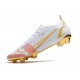 Nike Mercurial Vapor 14 Elite FG Blanc Rouge Or