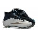 Coupe du Monde 2015 Chaussures Mercurial Superfly IV FG Nouvelle Argent Blanc Hyper Turquoise Noir