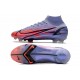 Nike Mercurial Superfly VIII Elite DF FG Mbappé Chardon Clair Argent Métallique