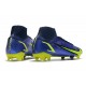 Nike Mercurial Superfly VIII Elite DF FG Sapphire Volt Bleu