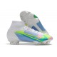 Nike Mercurial Superfly VIII Elite DF FG Blanc Bleu