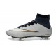 Coupe du Monde 2015 Chaussures Mercurial Superfly IV FG Nouvelle Argent Blanc Hyper Turquoise Noir