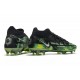 Nike Phantom GT II Elite DF FG Noir Platine Métallique Vert Strike