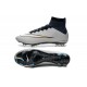 Coupe du Monde 2015 Chaussures Mercurial Superfly IV FG Nouvelle Argent Blanc Hyper Turquoise Noir