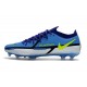 Nike Phantom GT II Elite FG Nouvelle Sapphire Volt Gris Brouillard Bleu