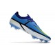 Nike Phantom GT II Elite FG Nouvelle Sapphire Volt Gris Brouillard Bleu