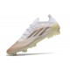 adidas X Speedflow.1 FG Crampons Foot Blanc Noir Mélange Or Métallique