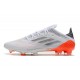 adidas X Speedflow.1 FG Crampons Blanc Acier Métallique Rouge Solaire