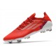 adidas X Speedflow.1 FG Crampons de Foot Rouge Noir Rouge Solaire