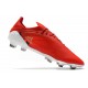adidas X Speedflow.1 FG Crampons de Foot Rouge Noir Rouge Solaire