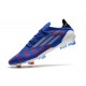 adidas X Speedflow.1 FG Crampons de Foot 11/11 - Bleu Blanc Rouge Vif