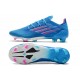 adidas X Speedflow.1 FG Crampons de Foot Ciel Rose Choc Equipe Blanc