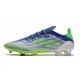 adidas X Speedflow.1 FG Crampons de Foot Bleu Vert