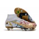 Nike Mercurial Superfly VIII Elite SG-Pro Blanc Or Rouge