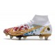 Nike Mercurial Superfly VIII Elite SG-Pro Blanc Or Rouge