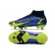 Nike Mercurial Superfly VIII Elite SG-Pro Sapphire Volt Bleu