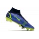 Nike Mercurial Superfly VIII Elite SG-Pro Sapphire Volt Bleu