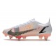 Nike Mercurial Vapor 14 Elite SG-Pro Blanc Noir Carmin Rose