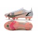 Nike Mercurial Vapor 14 Elite SG-Pro Blanc Noir Carmin Rose