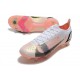 Nike Mercurial Vapor 14 Elite SG-Pro Blanc Noir Carmin Rose