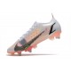 Nike Mercurial Vapor 14 Elite SG-Pro Blanc Noir Carmin Rose