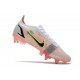 Nike Mercurial Vapor 14 Elite SG-Pro Blanc Noir Carmin Rose