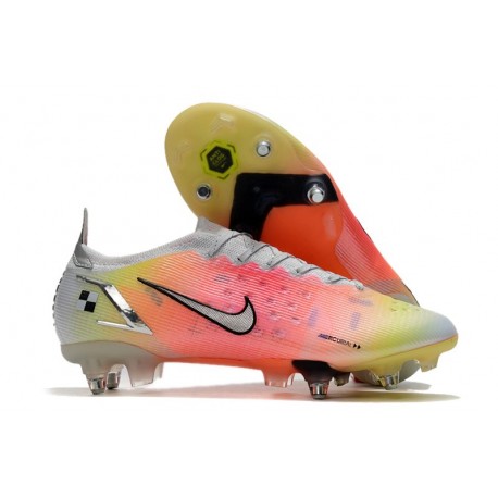 Nike Mercurial Vapor 14 Elite SG-Pro Blanc Mangue