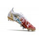 Nike Mercurial Vapor 14 Elite SG-Pro Blanc Rouge Or