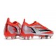 Nike Mercurial Vapor 14 Elite SG-Pro Rouge Piment Noir Fantôme Orange