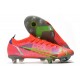 Nike Mercurial Vapor 14 Elite SG-Pro Rubis Argent Metallique