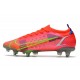 Nike Mercurial Vapor 14 Elite SG-Pro Rubis Argent Metallique