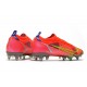 Nike Mercurial Vapor 14 Elite SG-Pro Rubis Argent Metallique