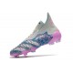 adidas Chaussures Predator Freak + FG Argent Rose Bleu
