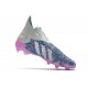 adidas Chaussures Predator Freak + FG Argent Rose Bleu