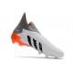 adidas Predator Freak + FG Blanc Acier Métallique Rouge Solaire